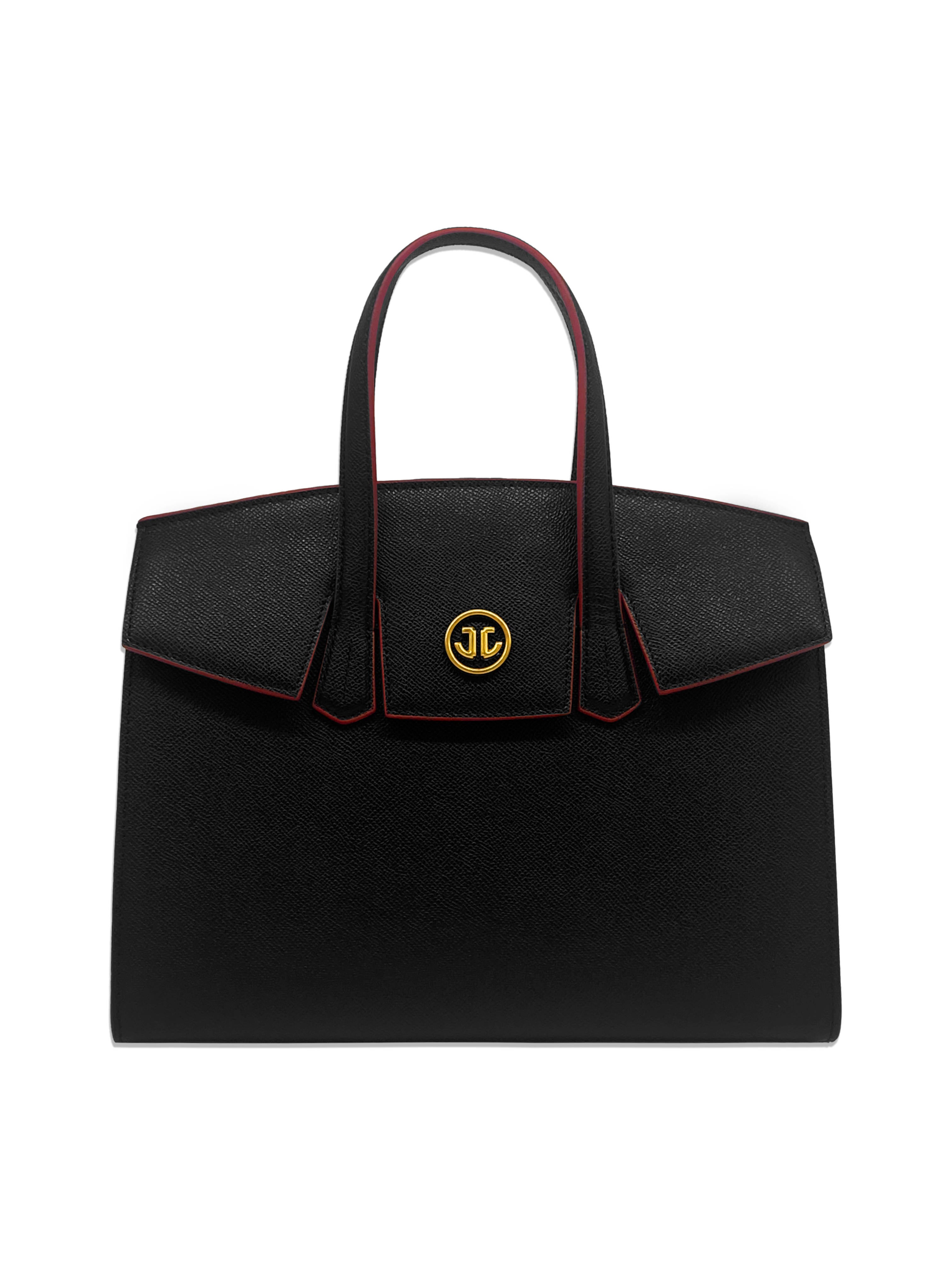 LUXE MOONLIT SATCHEL HANDBAG