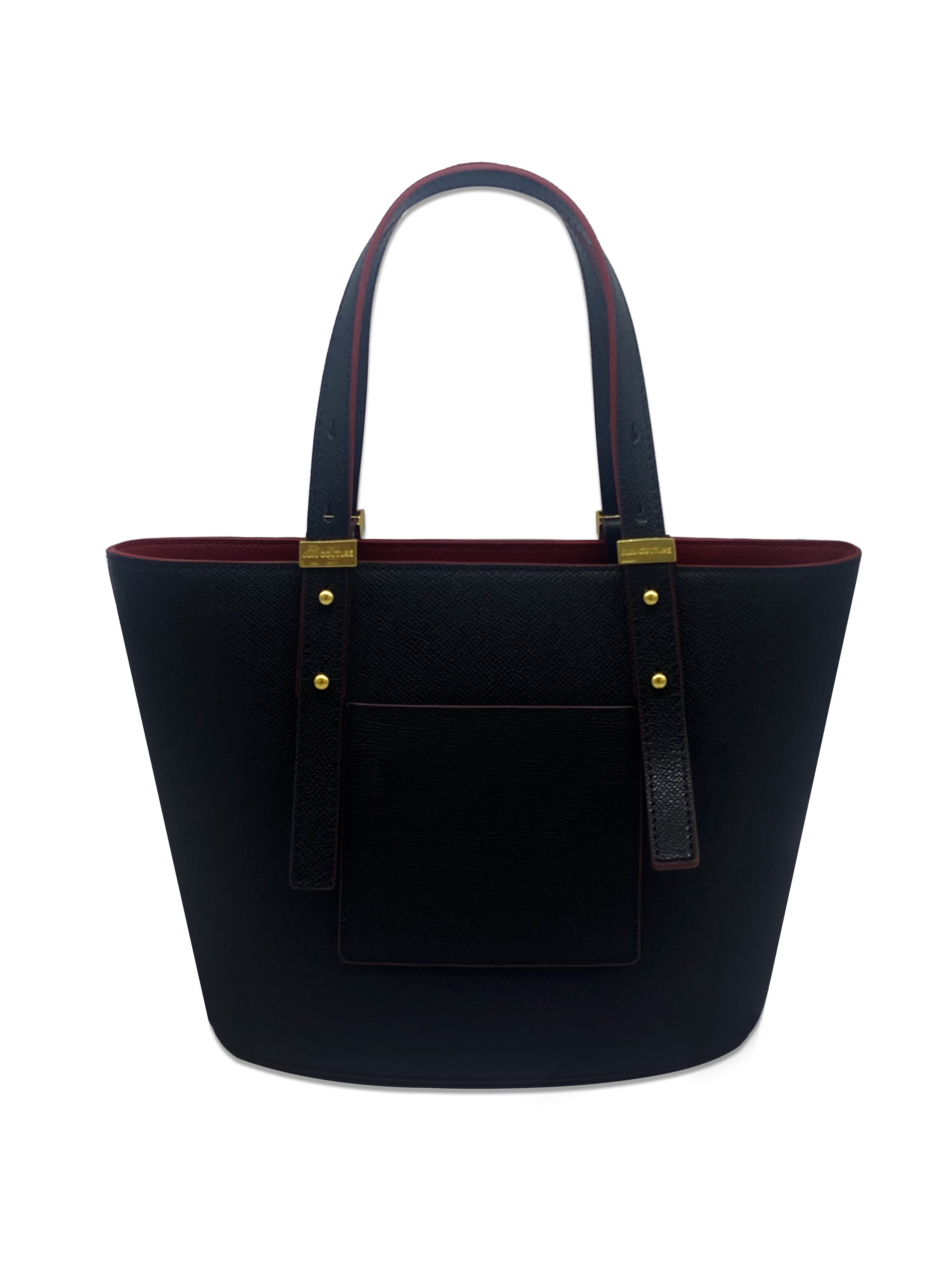 LUXE MOONLIT BUCKET HANDBAG