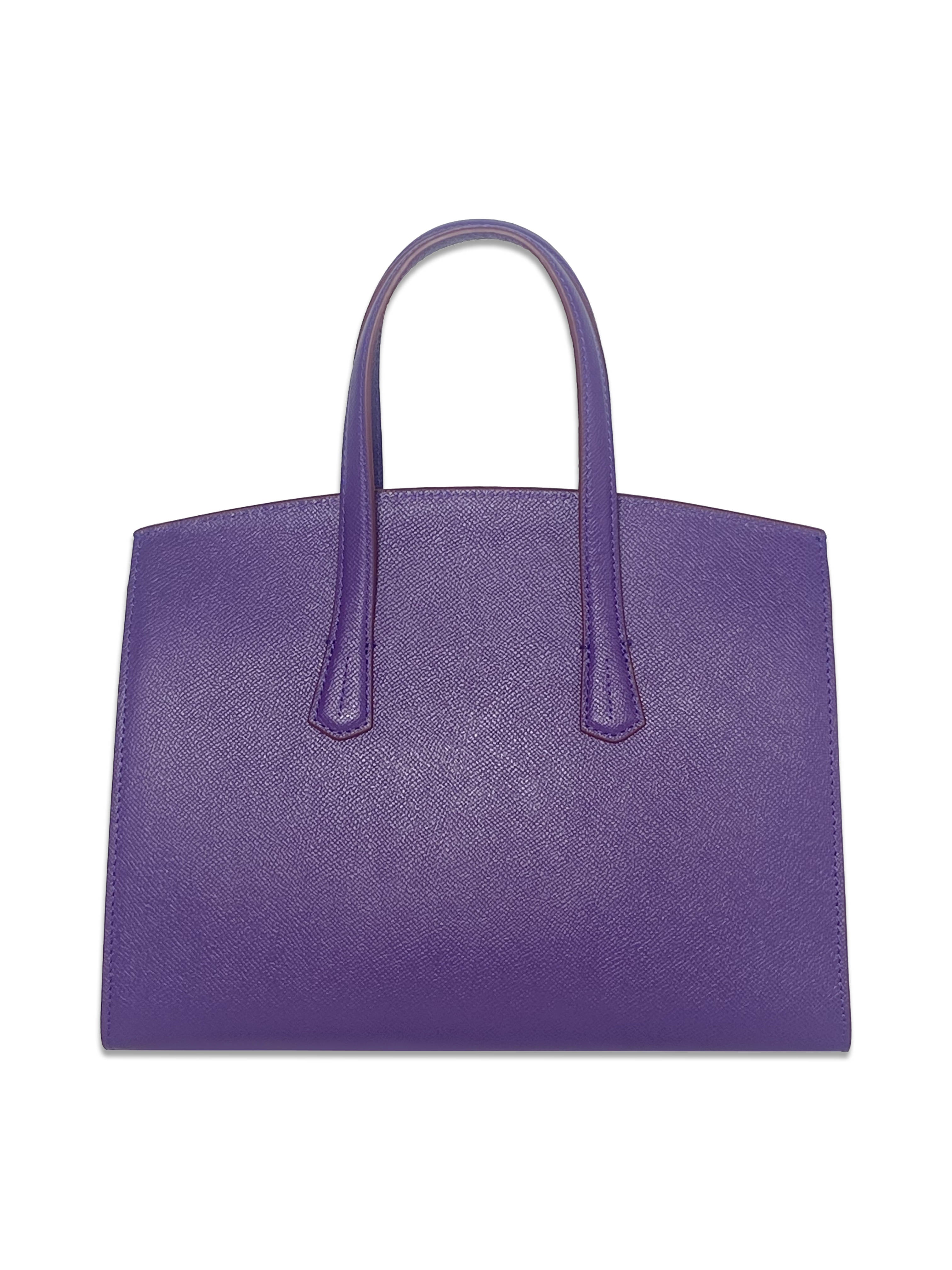 LUXE MOONLIT SATCHEL HANDBAG