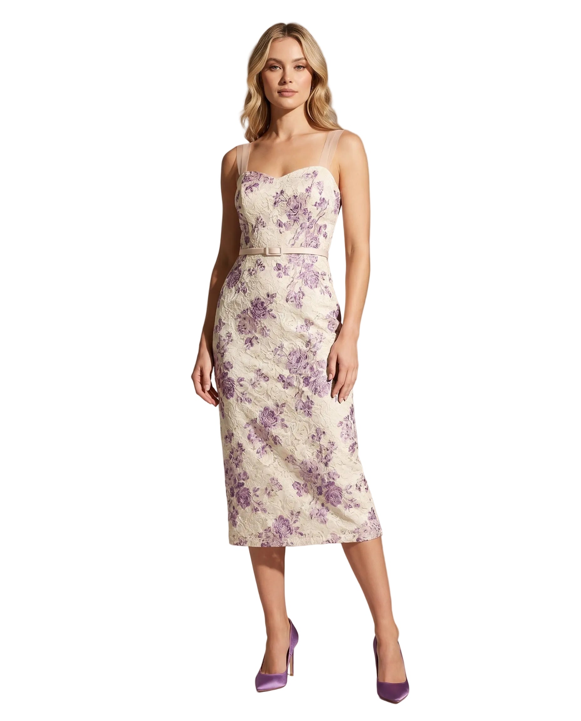 Floral Halter Maxi Dress
