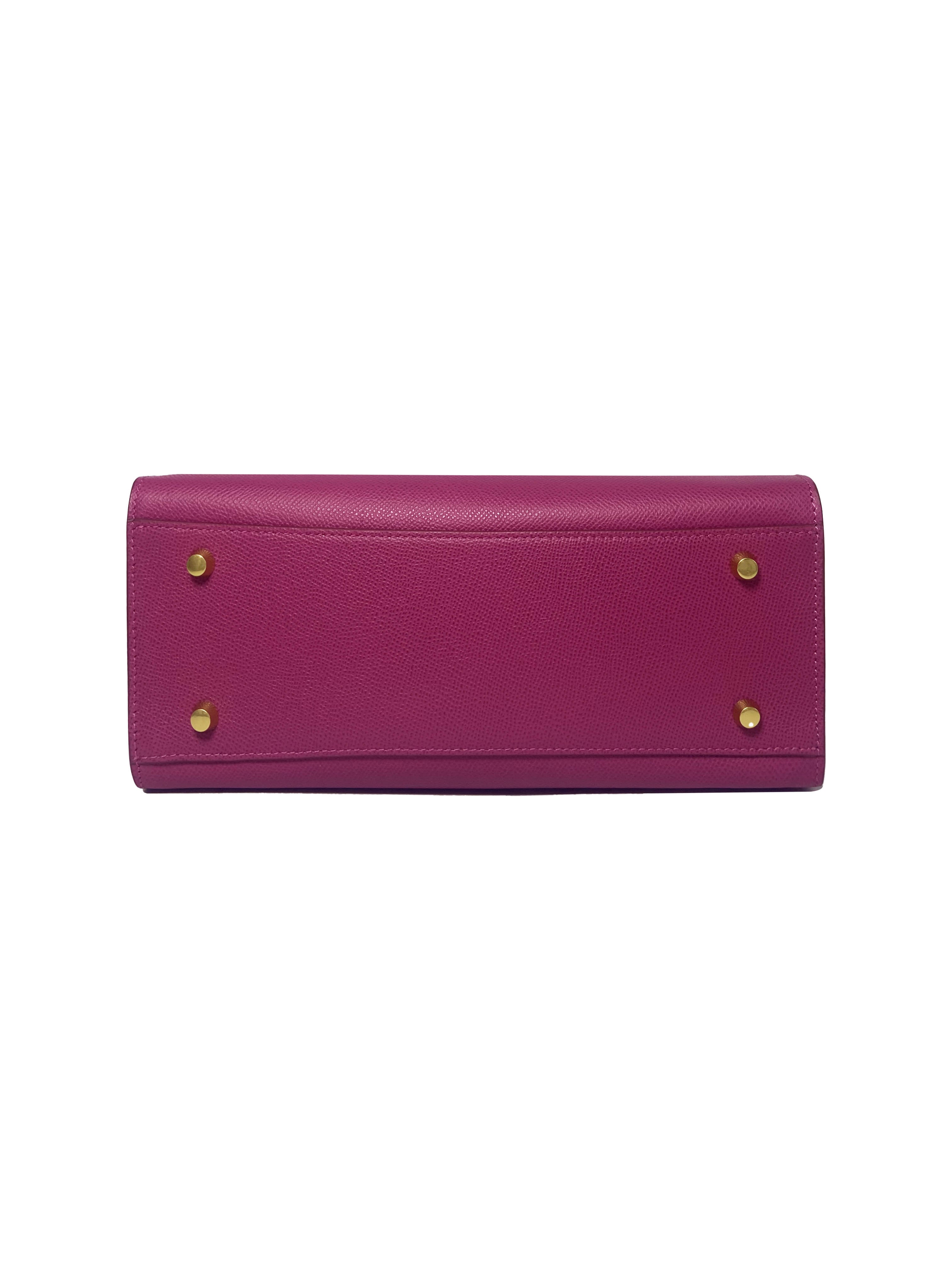 LUXE VELVET TOTE HANDBAG | RASPBERRY MAGENTA